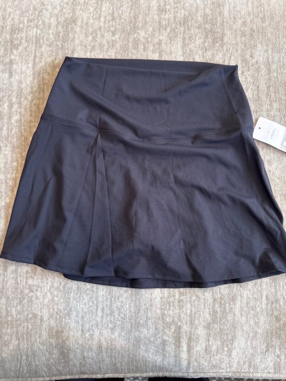 Ingrid & Isabel Everyday Maternity Active Skort - Black Size Large NWT